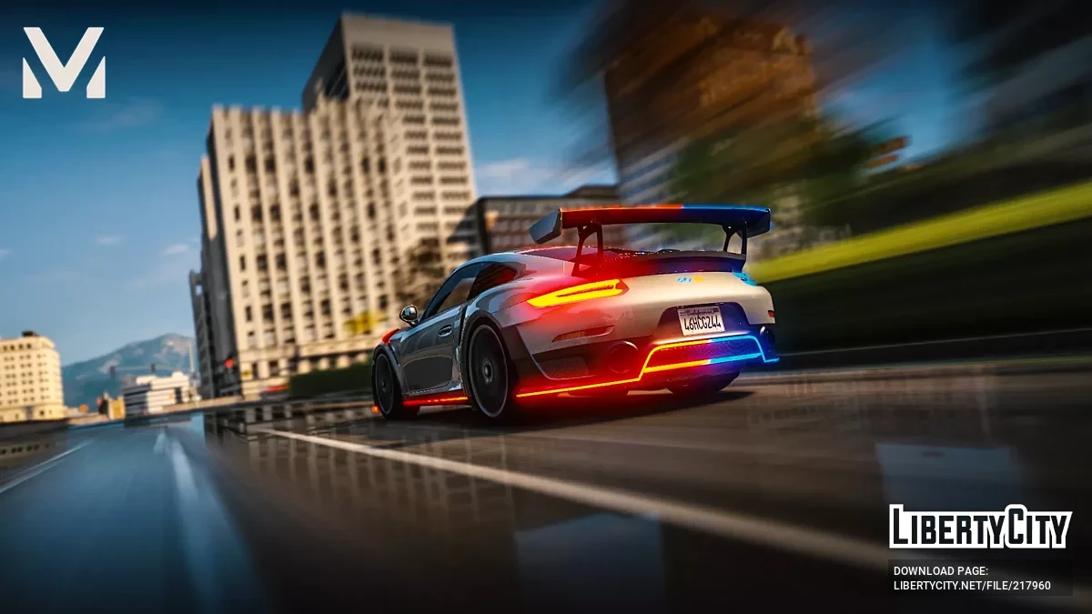 Porsche GT2 RS 2018 / GTA 5