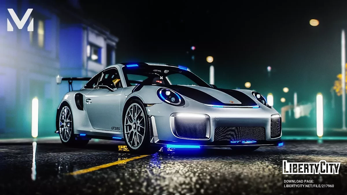 Porsche GT2 RS 2018 / GTA 5