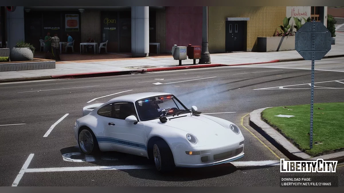 2018 Porsche Gunther Werks 400R без позначок / GTA 5