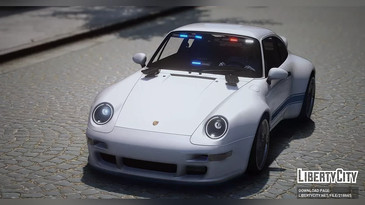 2018 Porsche Gunther Werks 400R без позначок / GTA 5