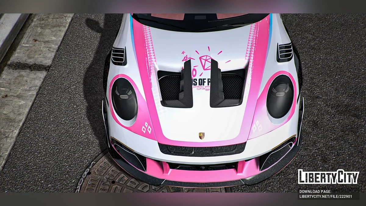 保时捷 911 Evo Mansory 哈莉·奎茵 / GTA 5