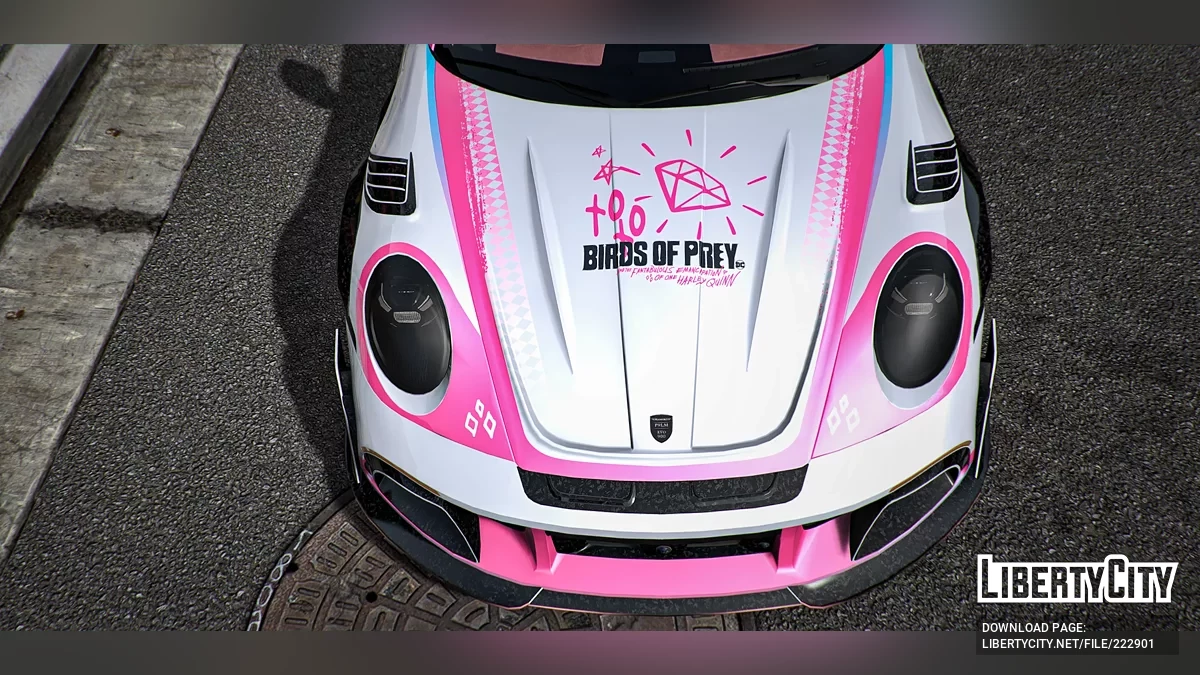 保时捷 911 Evo Mansory 哈莉·奎茵 / GTA 5