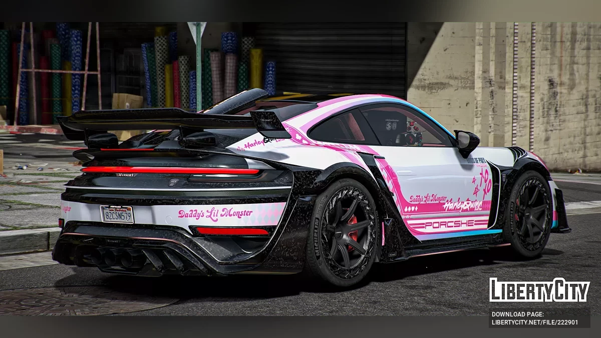保时捷 911 Evo Mansory 哈莉·奎茵 / GTA 5