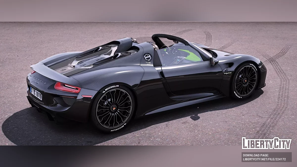 Porsche 918 Spyder / GTA 5