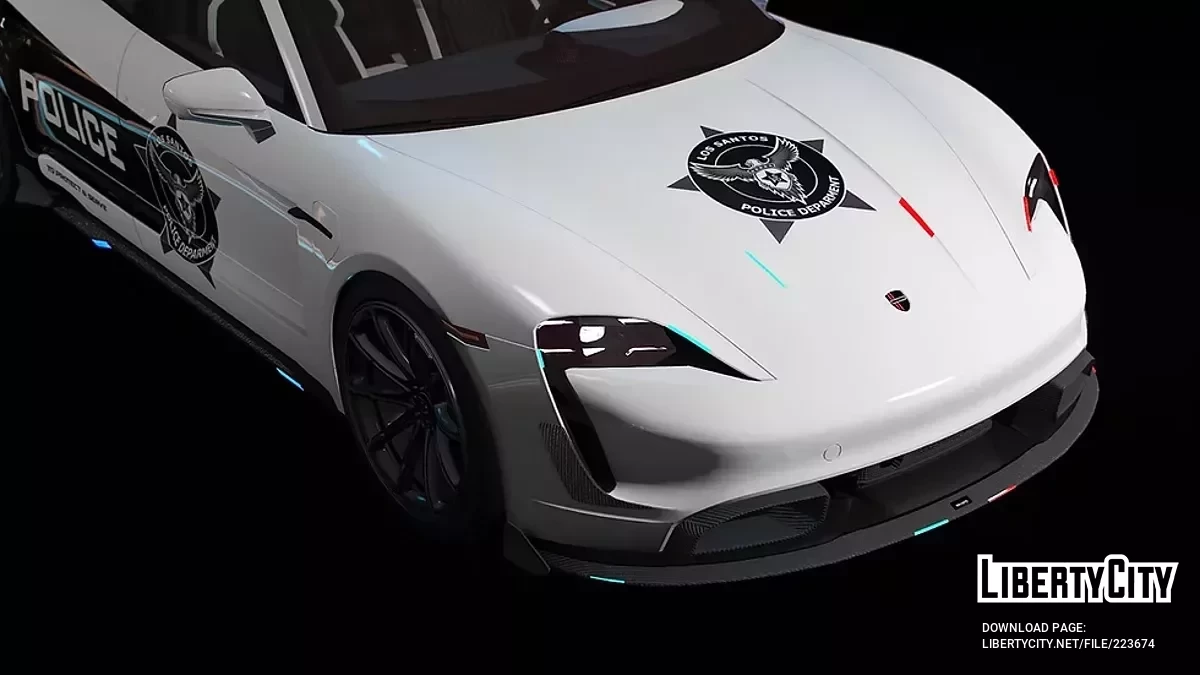 Taycan Brabus Policía / GTA 5