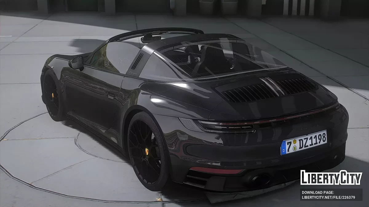 保时捷911 Targa 4 GTS 2022 / GTA 5