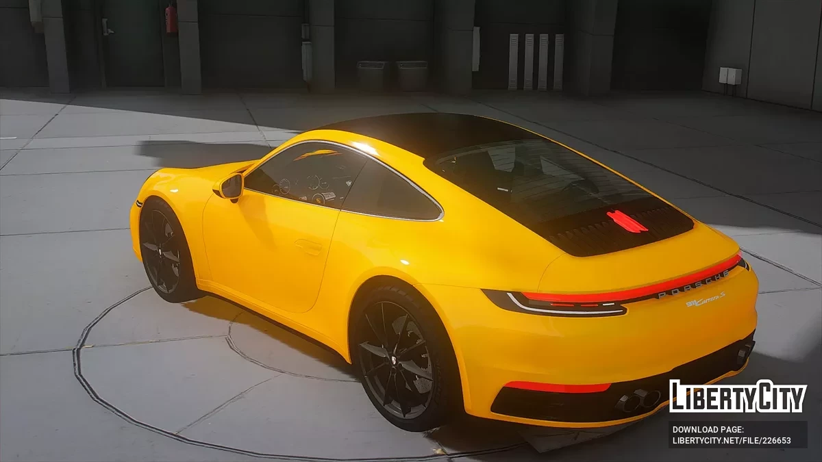 Porshe 911 (992) Carrera S GT3 Techart v2 / GTA 5