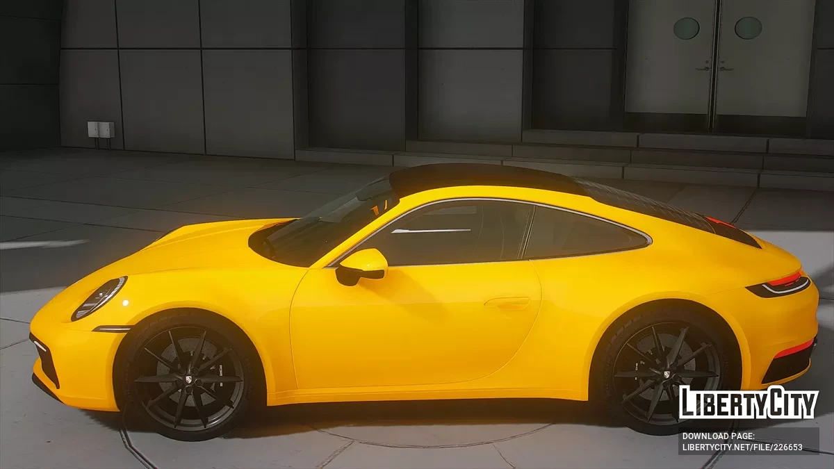 Porshe 911 (992) Carrera S GT3 Techart v2 / GTA 5