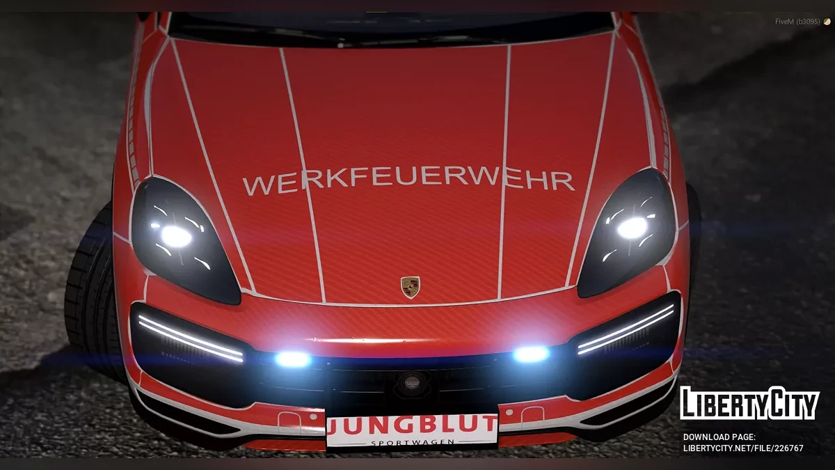 Porsche Cayenne KdoW der Werkfeuerwehr / GTA 5