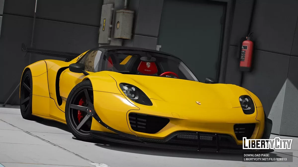 Pfister 918 Spyder 2015 v1.0 / GTA 5