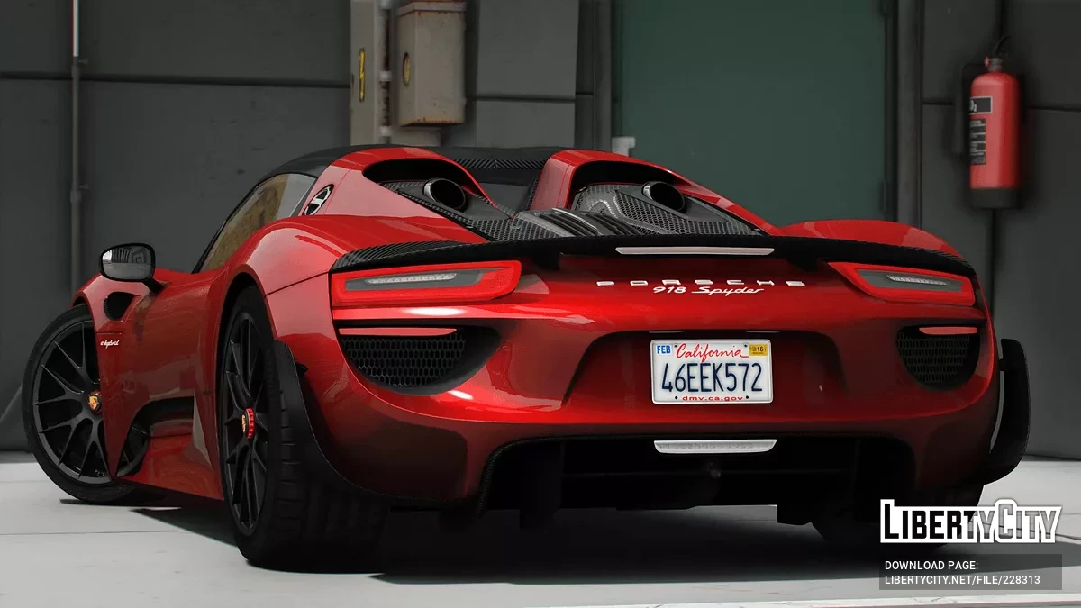 Pfister 918 Spyder 2015 v1.0 / GTA 5