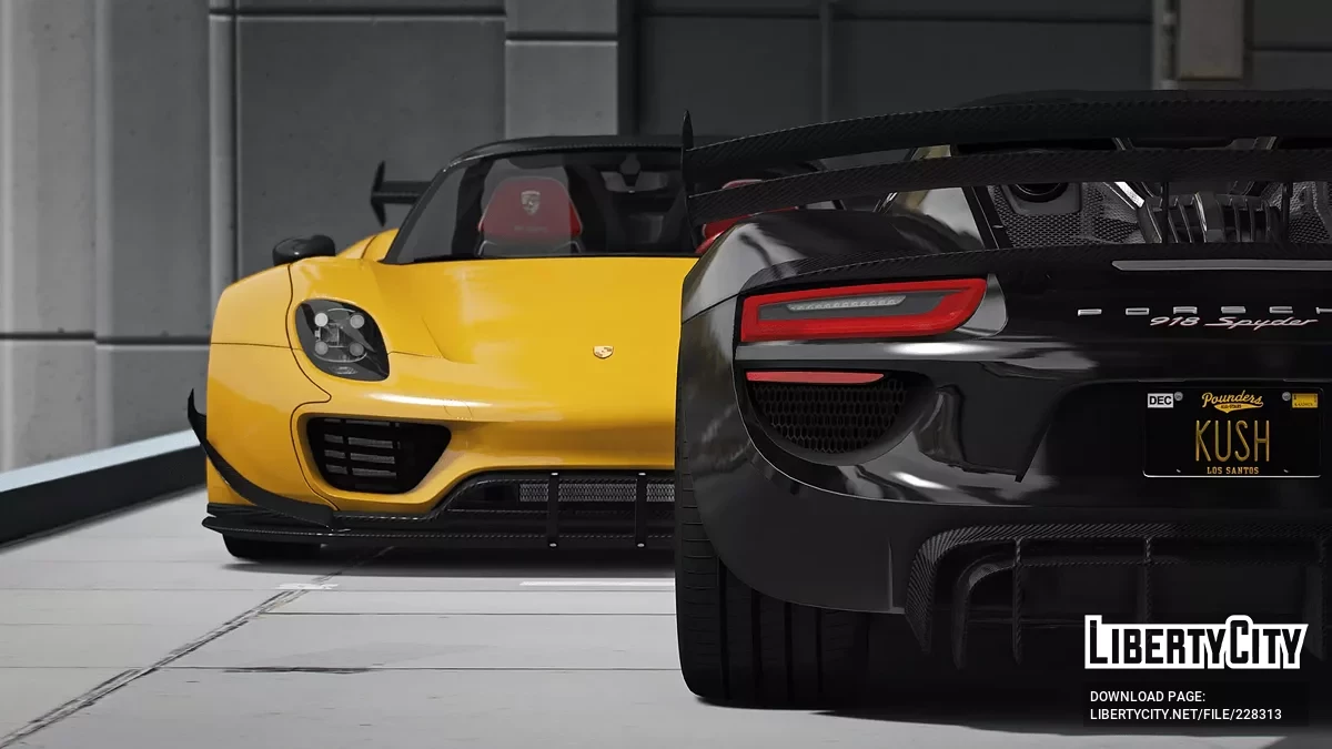 Pfister 918 Spyder 2015 v1.0 / GTA 5