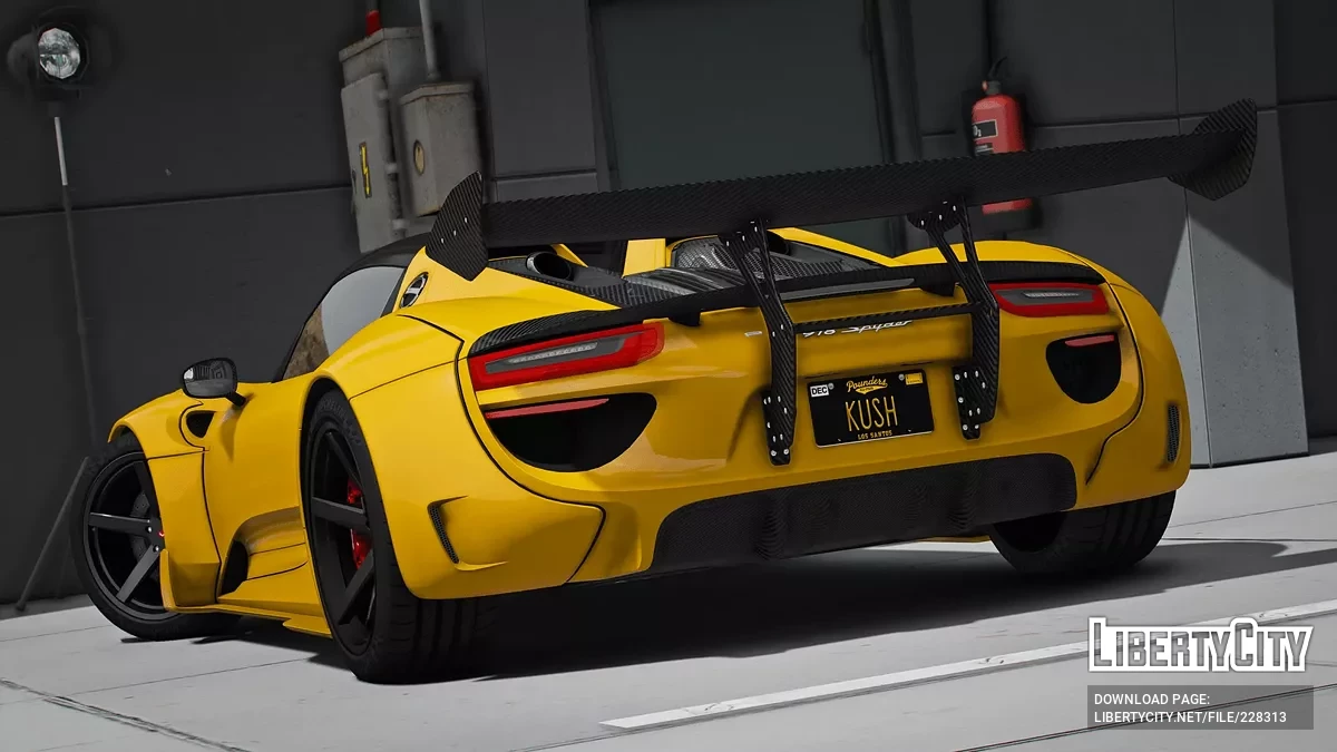 Pfister 918 Spyder 2015 v1.0 / GTA 5