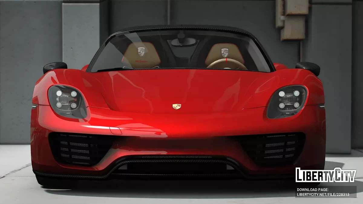Pfister 918 Spyder 2015 v1.0 / GTA 5