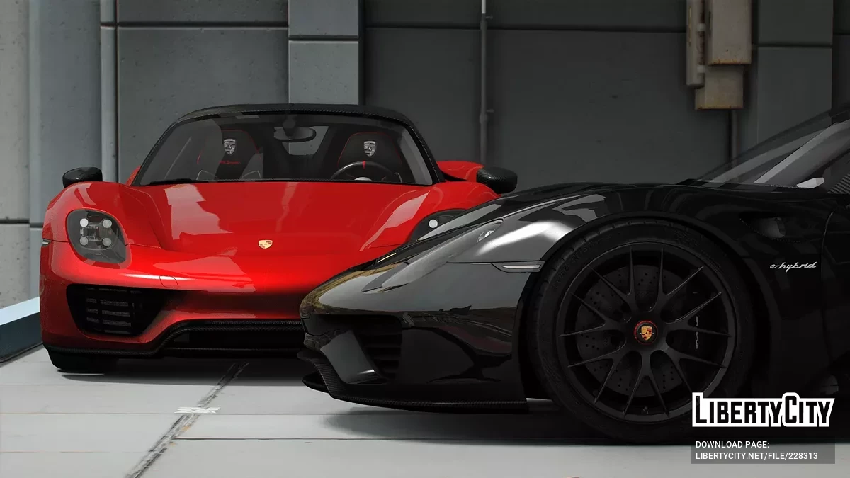 Pfister 918 Spyder 2015 v1.0 / GTA 5
