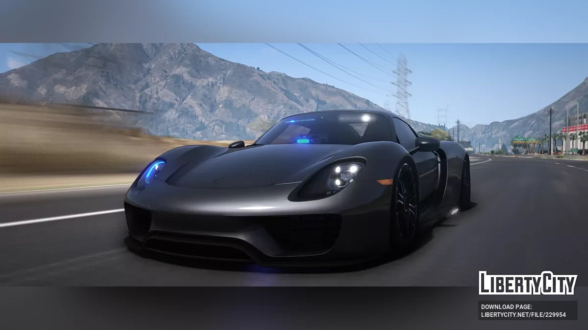 保时捷918 / GTA 5