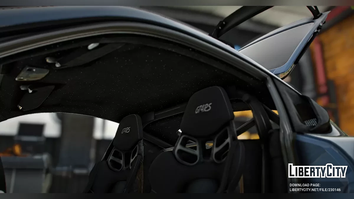 Porsche GT4 RS Individuell Abgestimmt Karbonfaser Detailliert / GTA 5