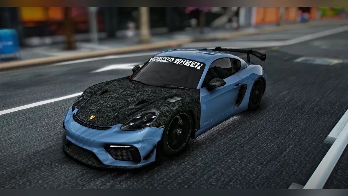 Porsche GT4 RS Individuell Abgestimmt Karbonfaser Detailliert / GTA 5