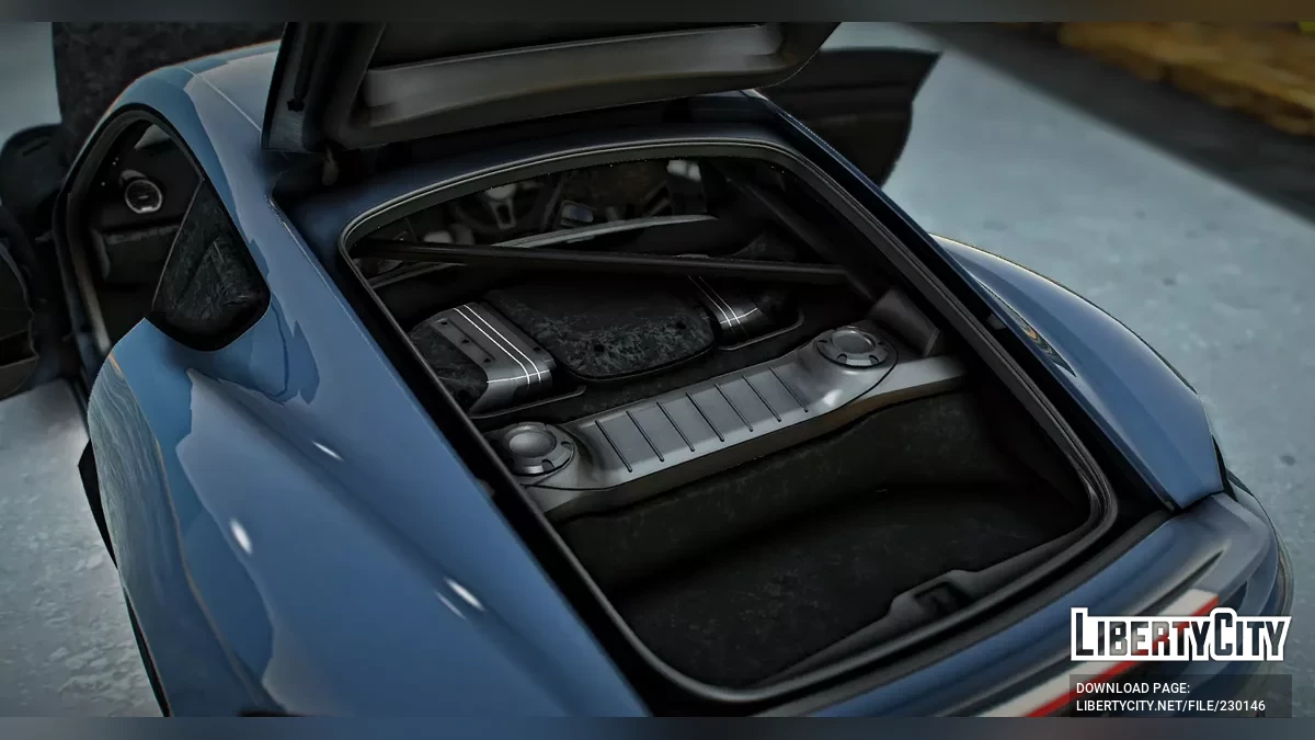 Porsche GT4 RS Individuell Abgestimmt Karbonfaser Detailliert / GTA 5