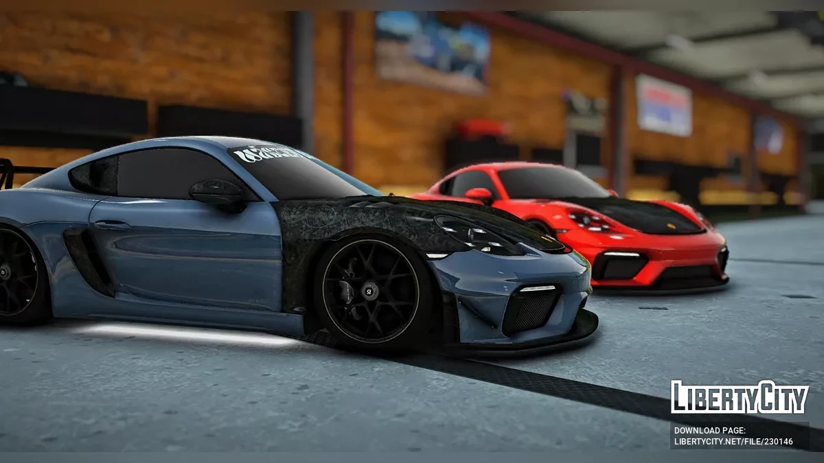 Porsche GT4 RS Individuell Abgestimmt Karbonfaser Detailliert / GTA 5
