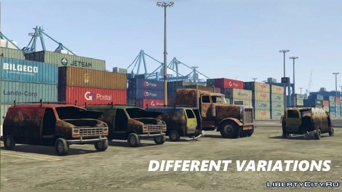 Відновлений пак драндулетів 1.0 / GTA 5