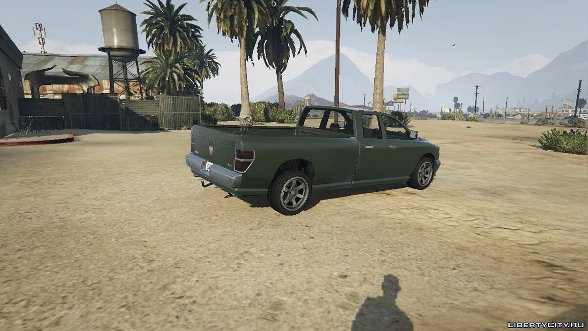 Bravado Bison Quad Cab Long Bed 1.0 / GTA 5
