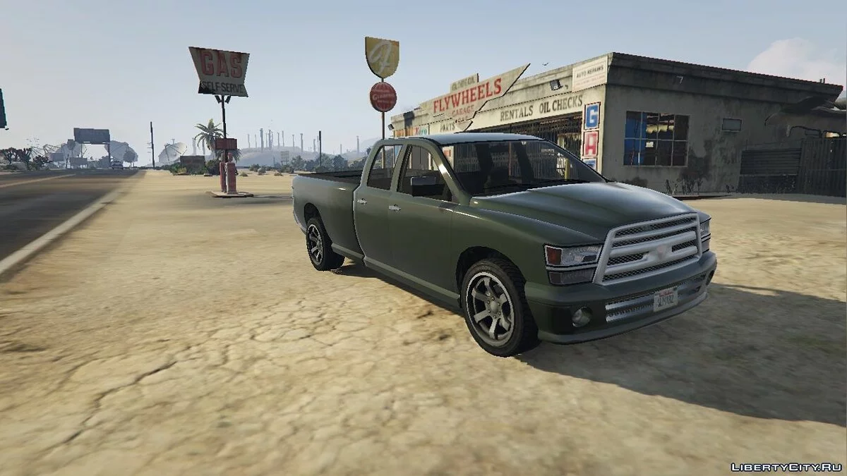 Bravado Bison Quad Cab Long Bed 1.0 / GTA 5