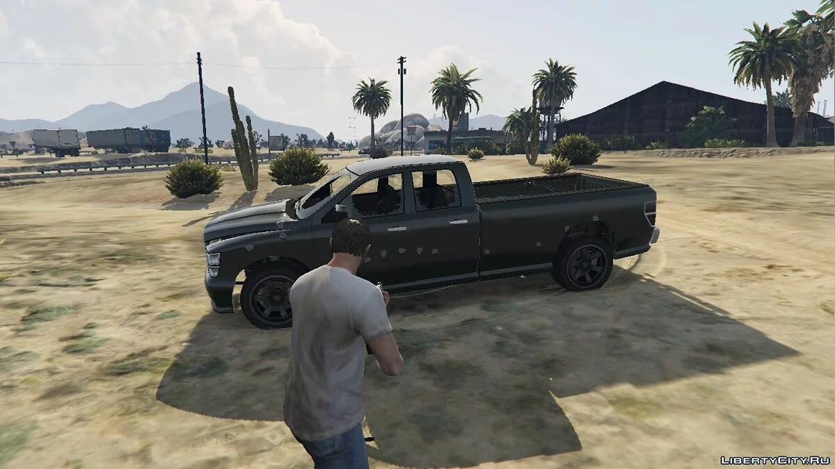 Bravado Bison Quad Cab Long Bed 1.0 / GTA 5