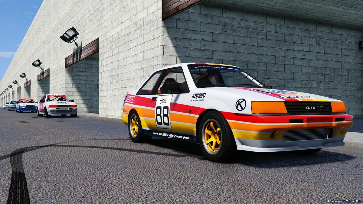 Karin Futo JTCC [Add-On / Replace | Livery | Template] / GTA 5
