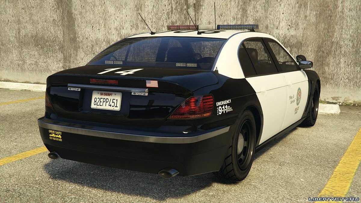 Véhicule de Poursuite Policière Ubermacht Oracle XS / GTA 5