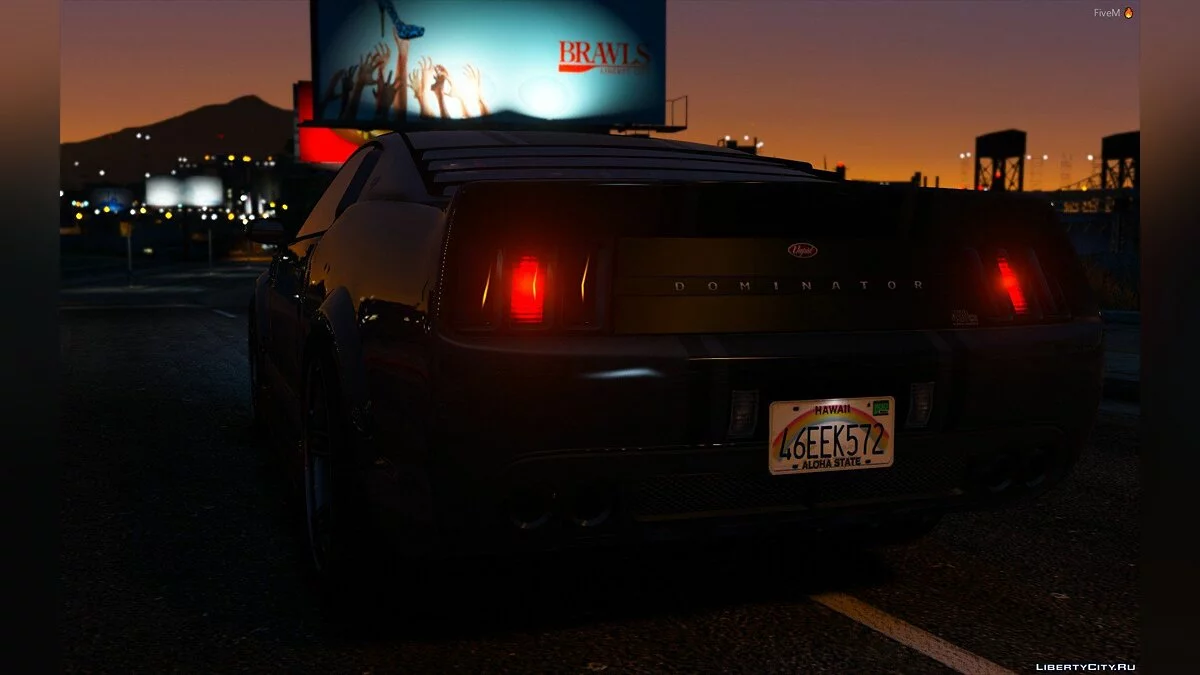 Vapid Dominator (Покращений) [Замінити] 1.0 / GTA 5