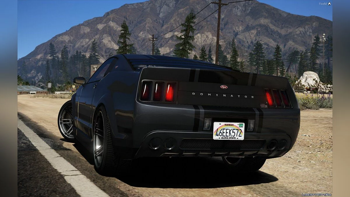 Vapid Dominator (Покращений) [Замінити] 1.0 / GTA 5