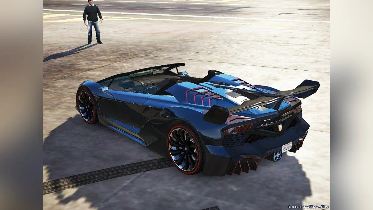 Pegassi Zentorno Roadster [Add-On] 0.095 / GTA 5