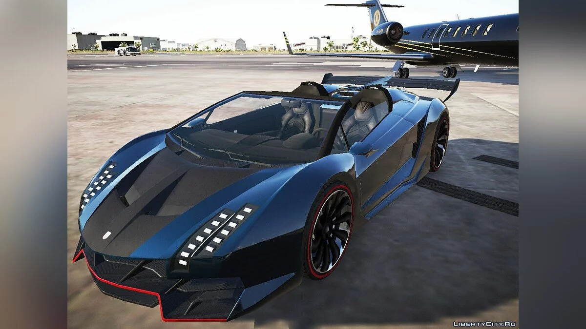 Pegassi Zentorno Roadster [Add-On] 0.095 / GTA 5