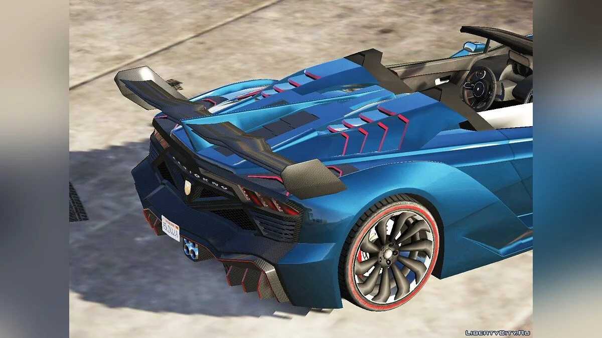 Pegassi Zentorno Roadster [Add-On] 0.095 / GTA 5