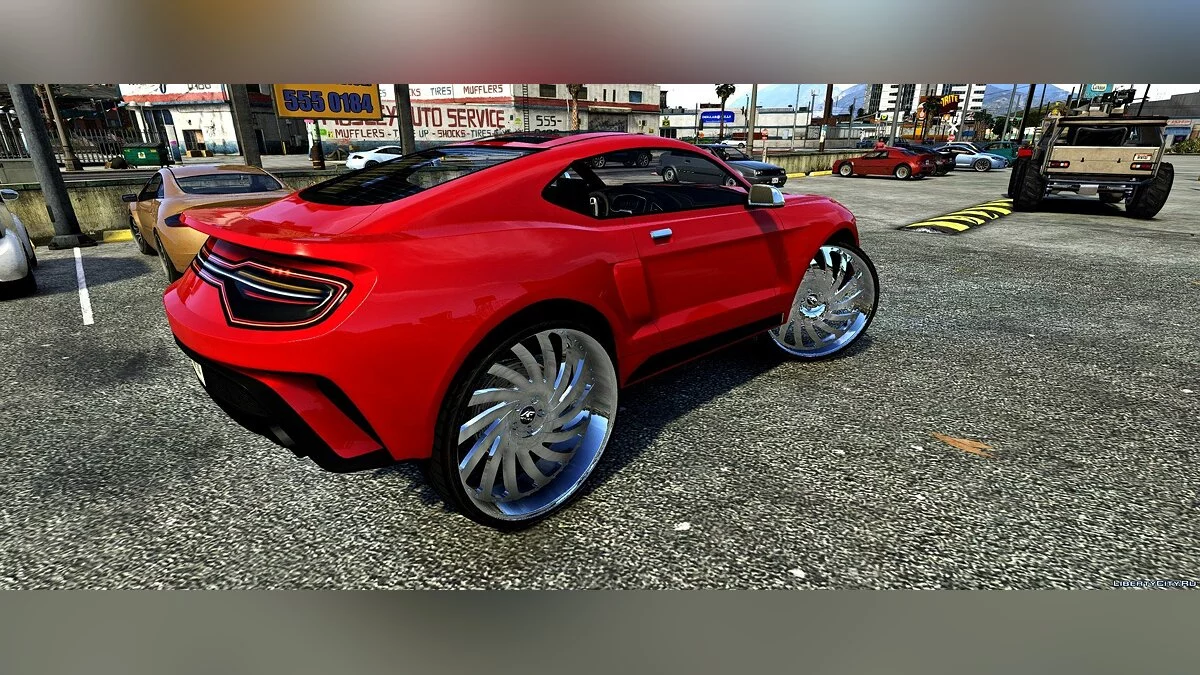 Dominator GTX Donk 1.0 / GTA 5