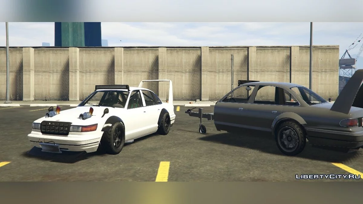 Vapid Stanier & Trailer Custom [ Додаток] 1.0 / GTA 5