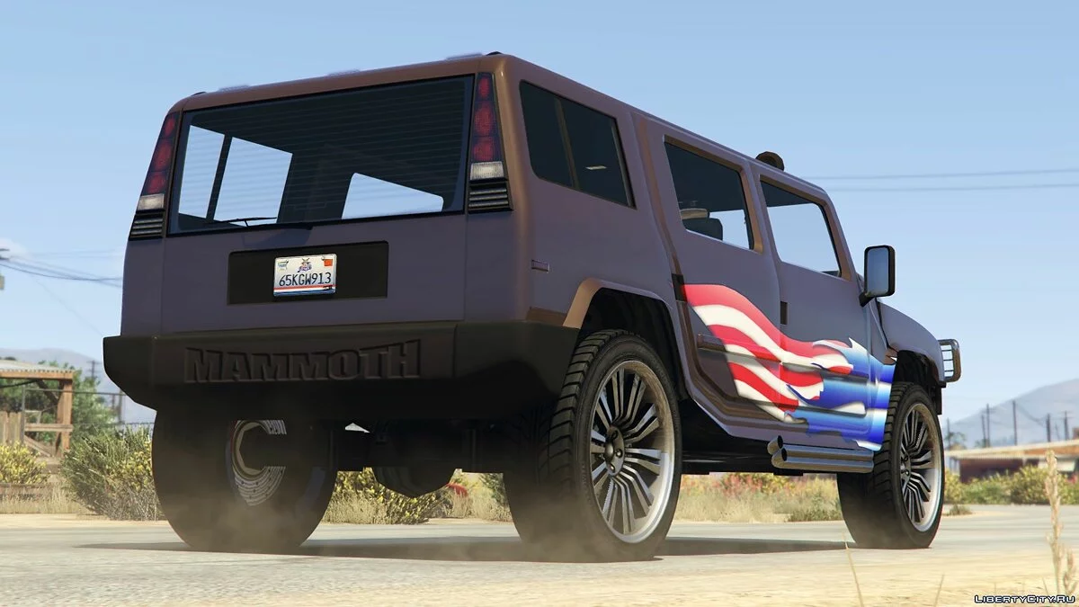Mammoth Patriot [Add-On/Replace | Livery] 1.1 / GTA 5