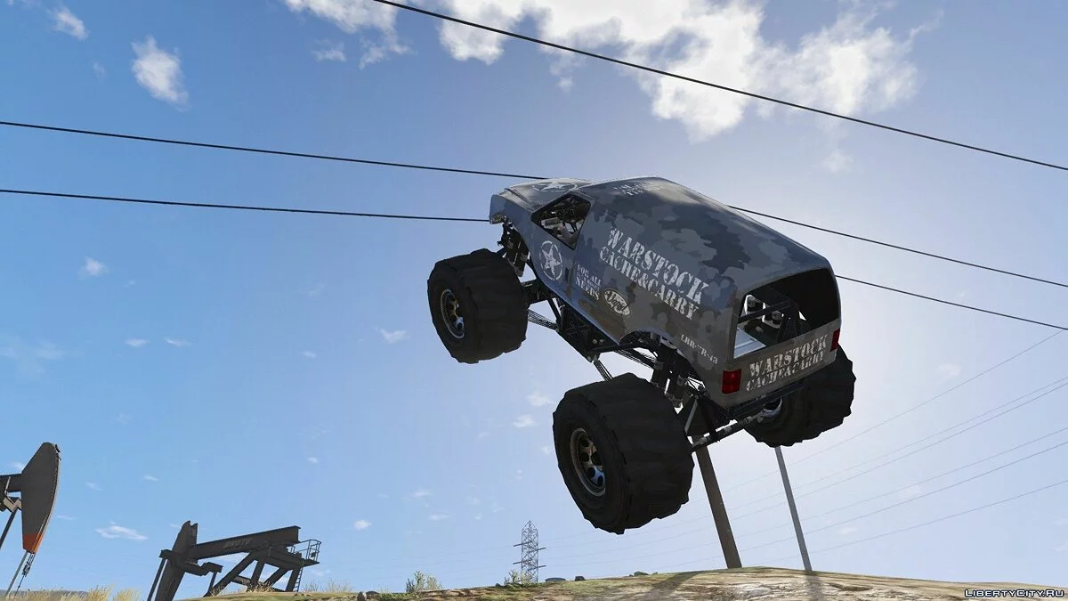 Vapid Liberator Mapped [ Add-On | Tuning | Liverys | Template ] 1.1 / GTA 5