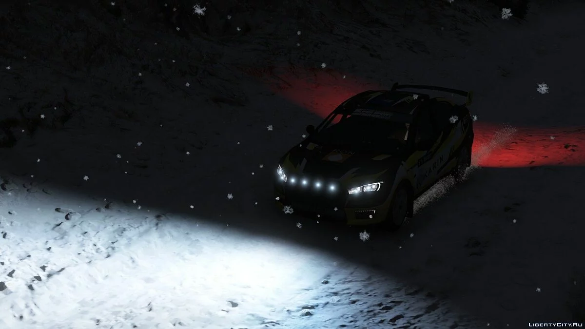 拉力赛车 - 卡林Kuruma拉力 [附加] 1.2 / GTA 5