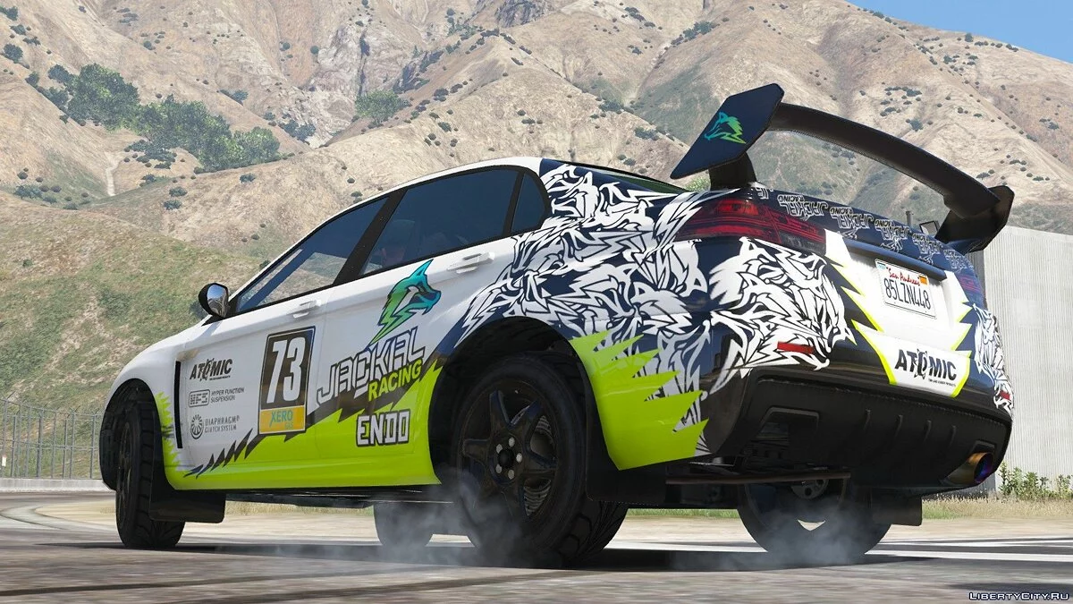 拉力赛车 - 卡林Kuruma拉力 [附加] 1.2 / GTA 5