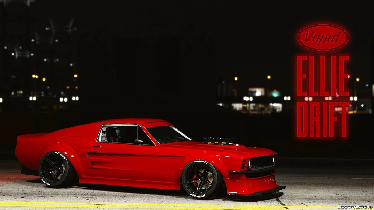 6STR Vapid Drift Ellie Custom [Add-On | Tuning] 1.1 / GTA 5