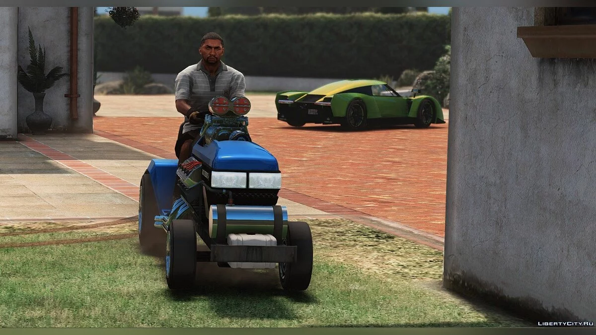 Jack Sheepe Lawn ReMower [Add-On] v1.1 / GTA 5