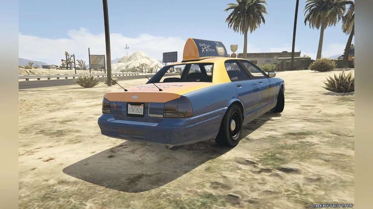 RHD Vapid Taxi [Ganti | RHD] Final / GTA 5