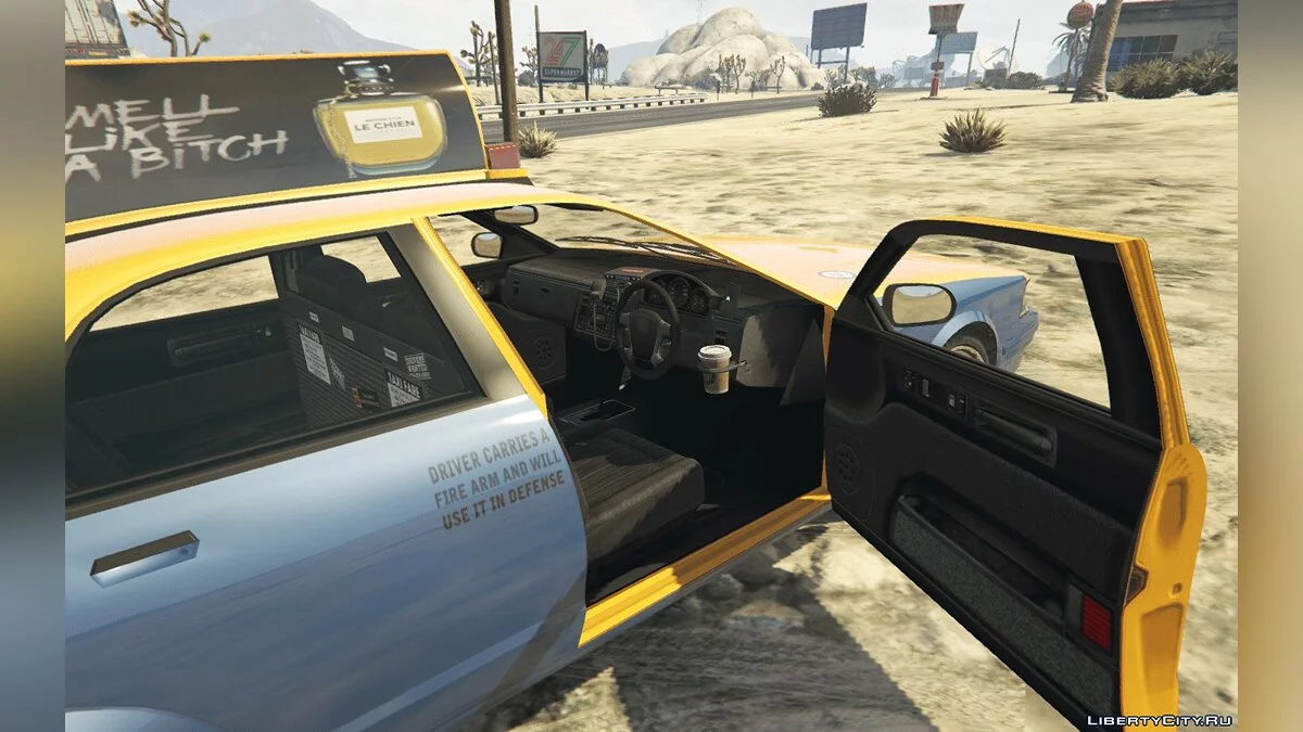RHD Vapid Taxi [Ganti | RHD] Final / GTA 5