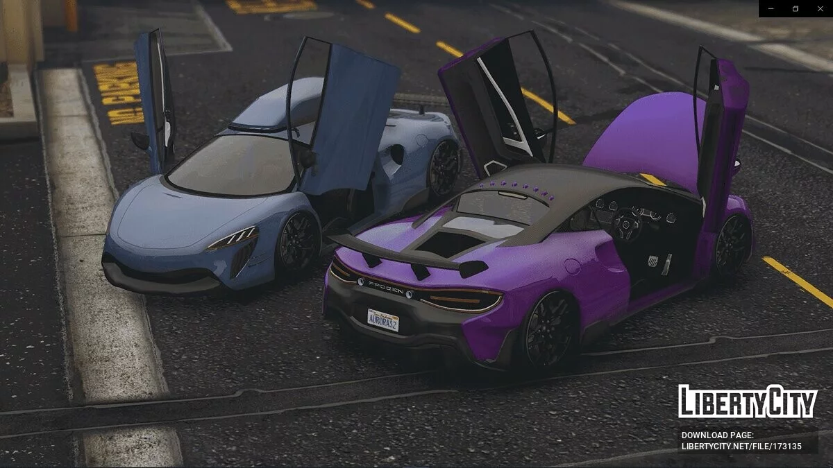 Progen Aurora Sport v1.1 / GTA 5