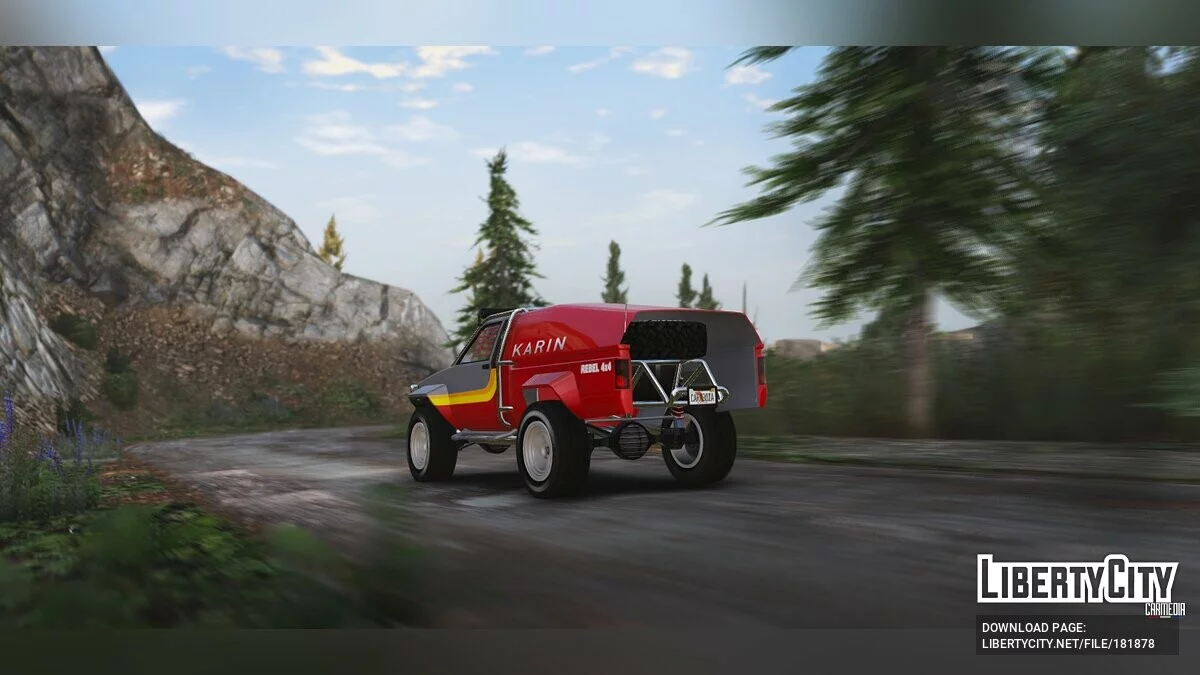 Karin Rebel Raid [Add-On | Tuning | LODs] 1.1 / GTA 5