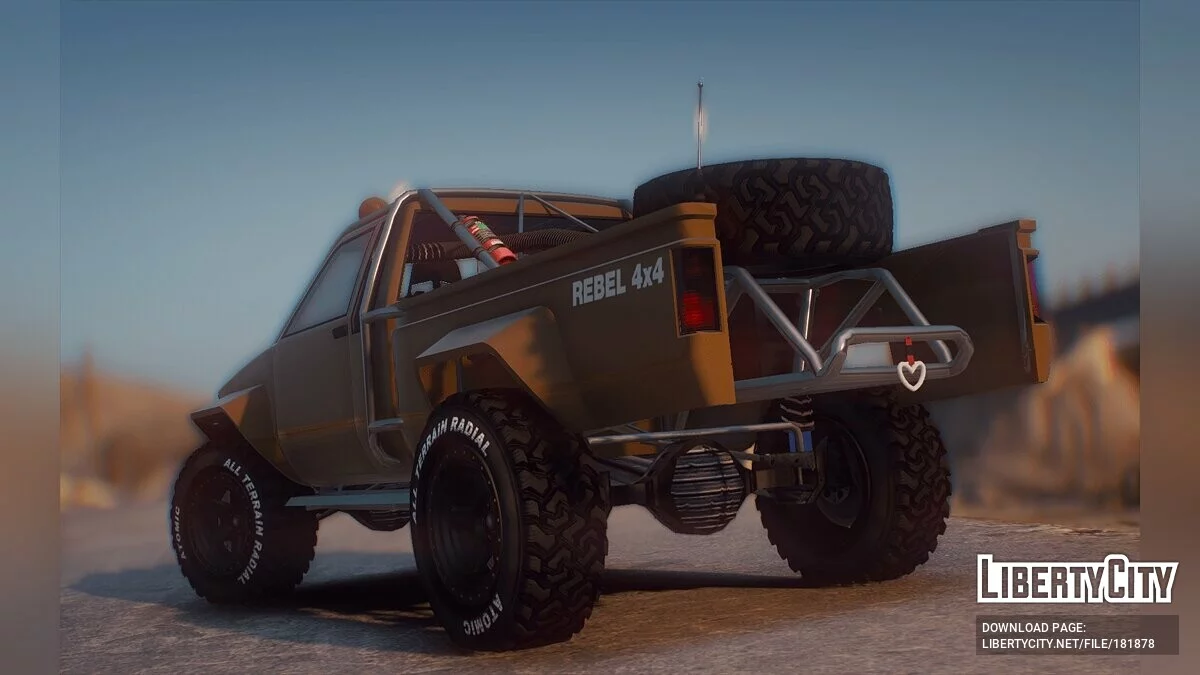 Karin Rebel Raid [Add-On | Tuning | LODs] 1.1 / GTA 5