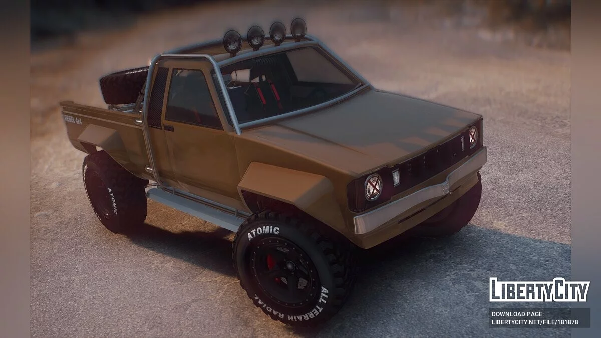 Karin Rebel Raid [Add-On | Tuning | LODs] 1.1 / GTA 5