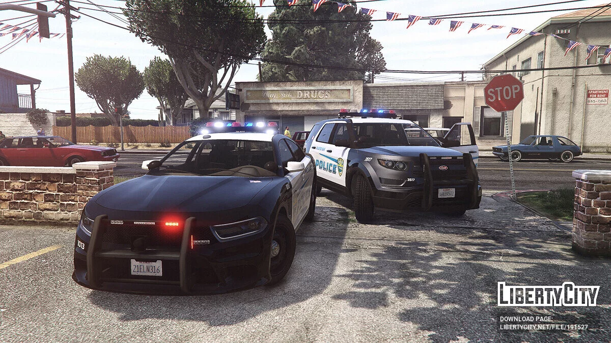 Вигаданий PBPD Buffalo STX (DLS) v1.4 / GTA 5
